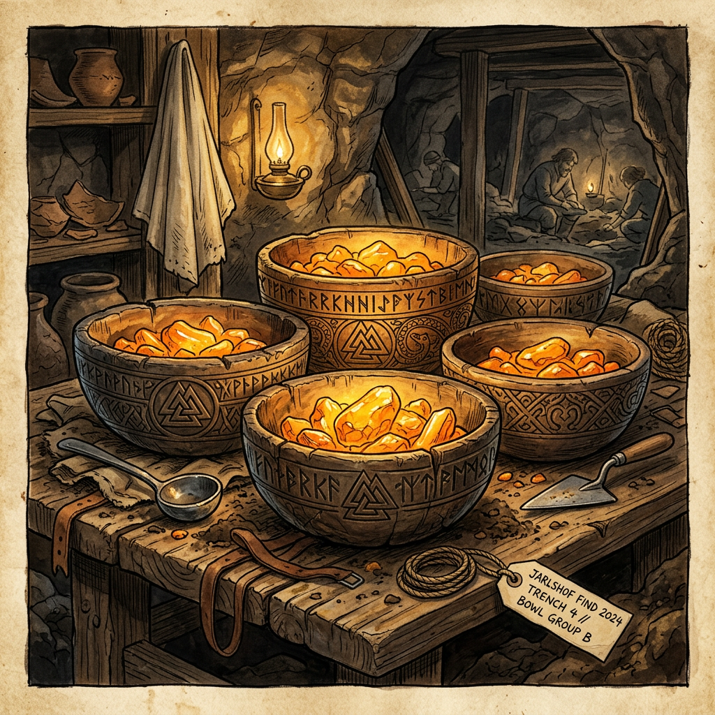 Rare 'Amber-Inscribed' Votive Bowls Found in Northern Germany Point to 3,000-Year-Old Roots of 'First-Frost' Harvest Rituals