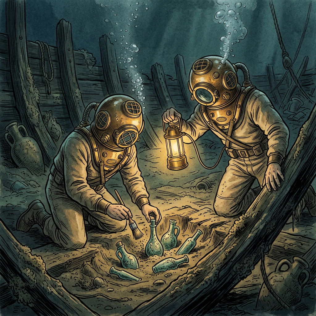 Submerged 1st-Century Roman 'Perfume Galleon' Identified off Marseille with Intact Lead-Sealed Glass Vials