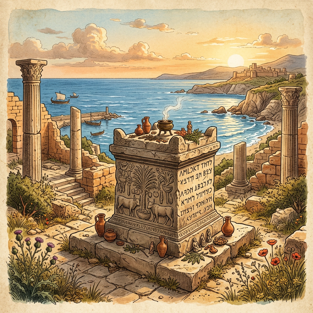 Rare 2,400-Year-Old 'Temple of the Evening Star' Dedicated to Astarte Uncovered in Coastal Lebanon with Intact Phoenician Inscriptions