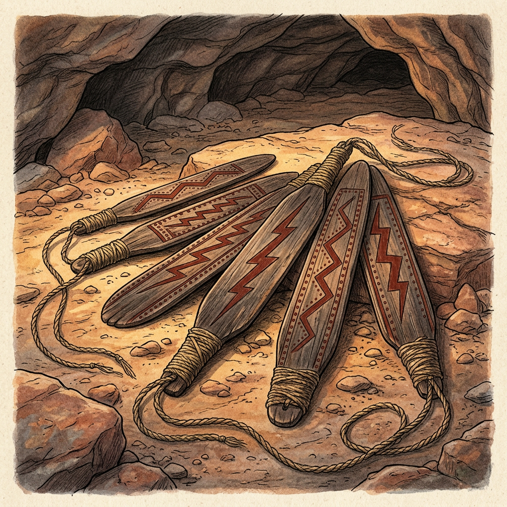 4,000-Year-Old 'Ochre-Inscribed' Bull-Roarers Found in French Pyrenees Reveal Origins of 'Thunder-Warding' Summer Festivals