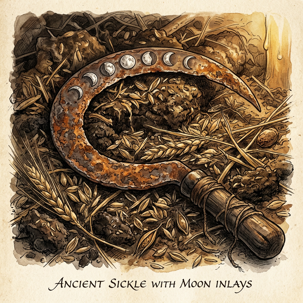 Archaeologists Uncover 'Iron-Inlaid' Ritual Sickles in Germany Linked to Ancient Germanic 'First-Sheaf' Harvest Festivals