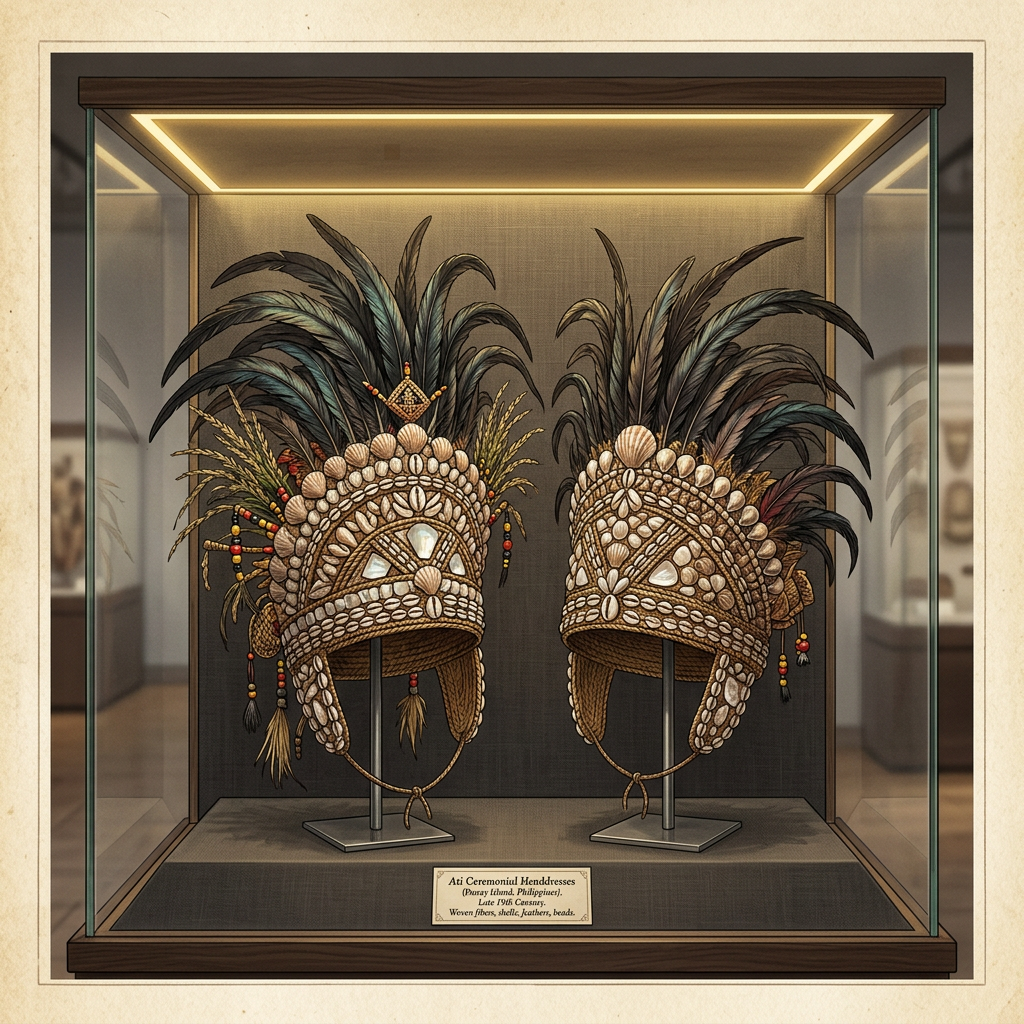 France’s Musée du Quai Branly Finalizes Repatriation of Sacred 19th-Century 'Ati' Ancestral Headdresses to the Philippines
