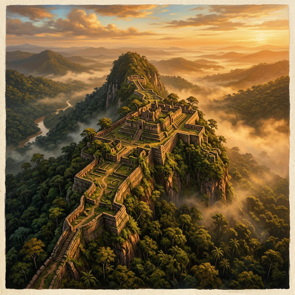 LiDAR Survey Identifies 'The Obsidian Crown' — A Massive 1,500-Year-Old Mountain Fortress in the High Sierra Mixteca