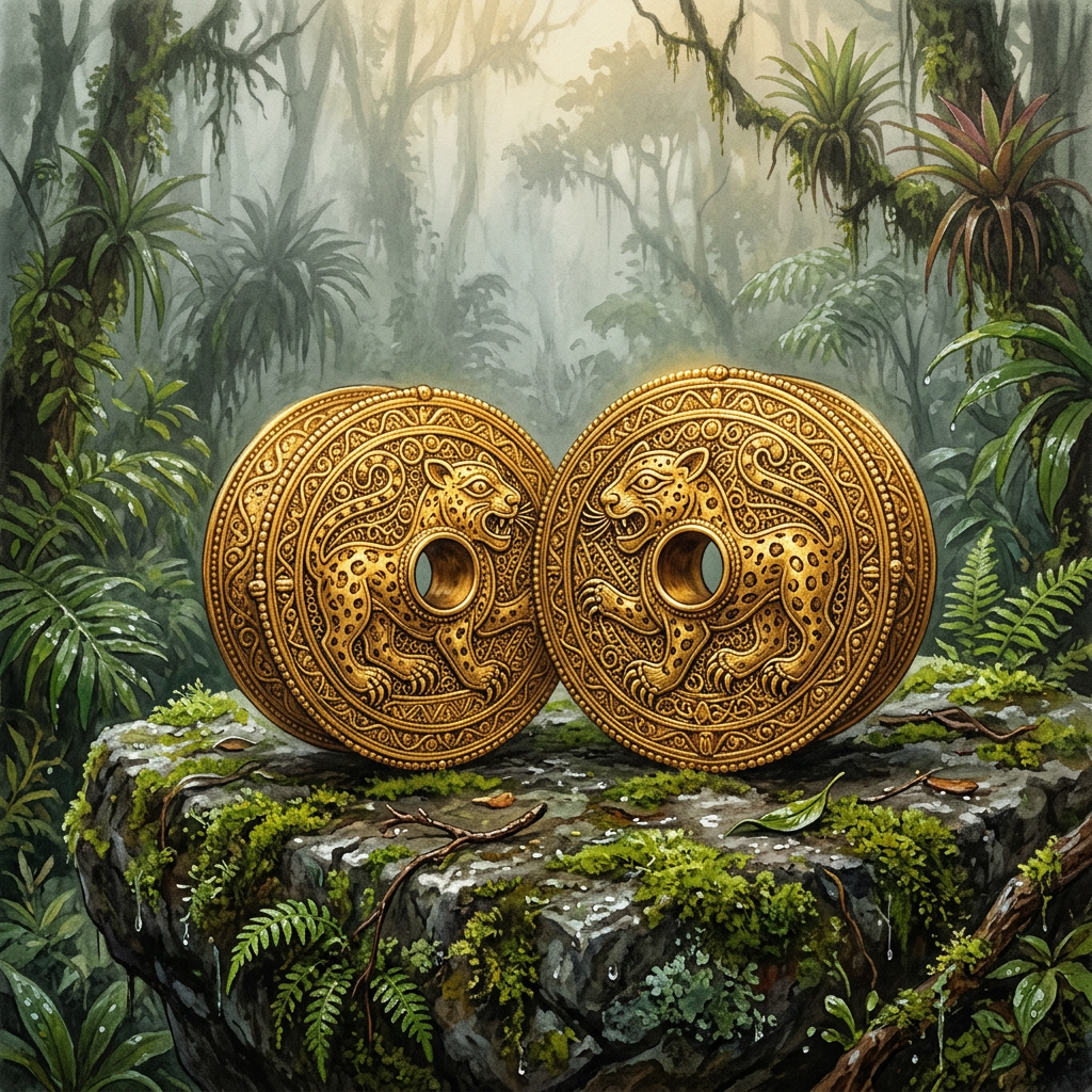 Archaeologists in Colombia Uncover 'Gold-Threaded' Jaguar Ear-Spools Linked to 1,200-Year-Old Tairona 'Mountain-Awakening' Rites