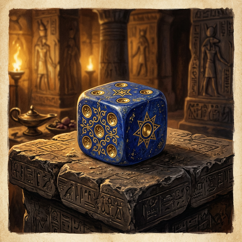 Discovery of 4,000-Year-Old 'Lapis-Inlaid' Ritual Dice in Ur Points to Ancient Mesopotamian 'Festival of the Sacred Game'