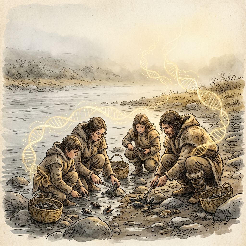 Genomic Study of 14,000-Year-Old 'Solent River' Remains Identifies a Distinctive Pleistocene Lineage with Specialized Adaptation to High-Iodine Estuarine Diets