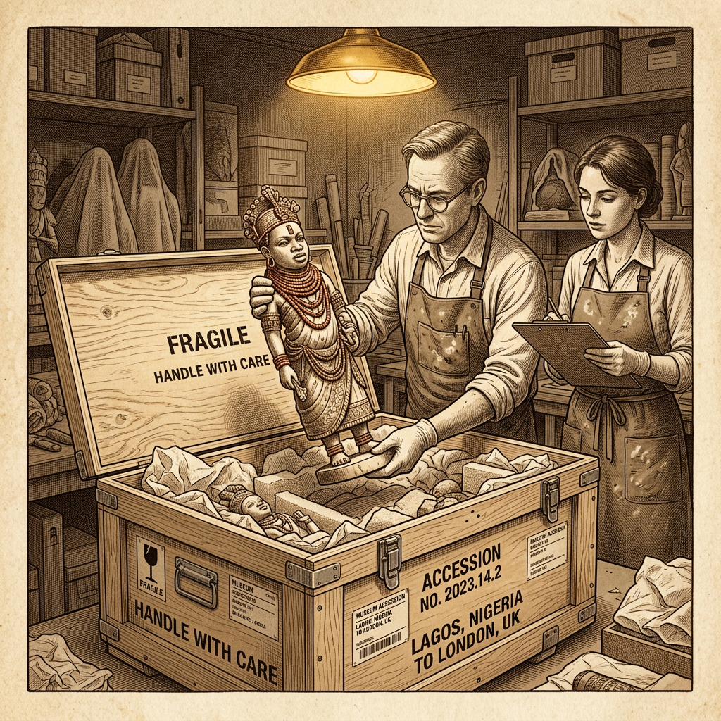 Germany's Prussian Cultural Heritage Foundation Repatriates Rare 17th-Century 'Oyo Empire' Ivory Carvings to Nigeria