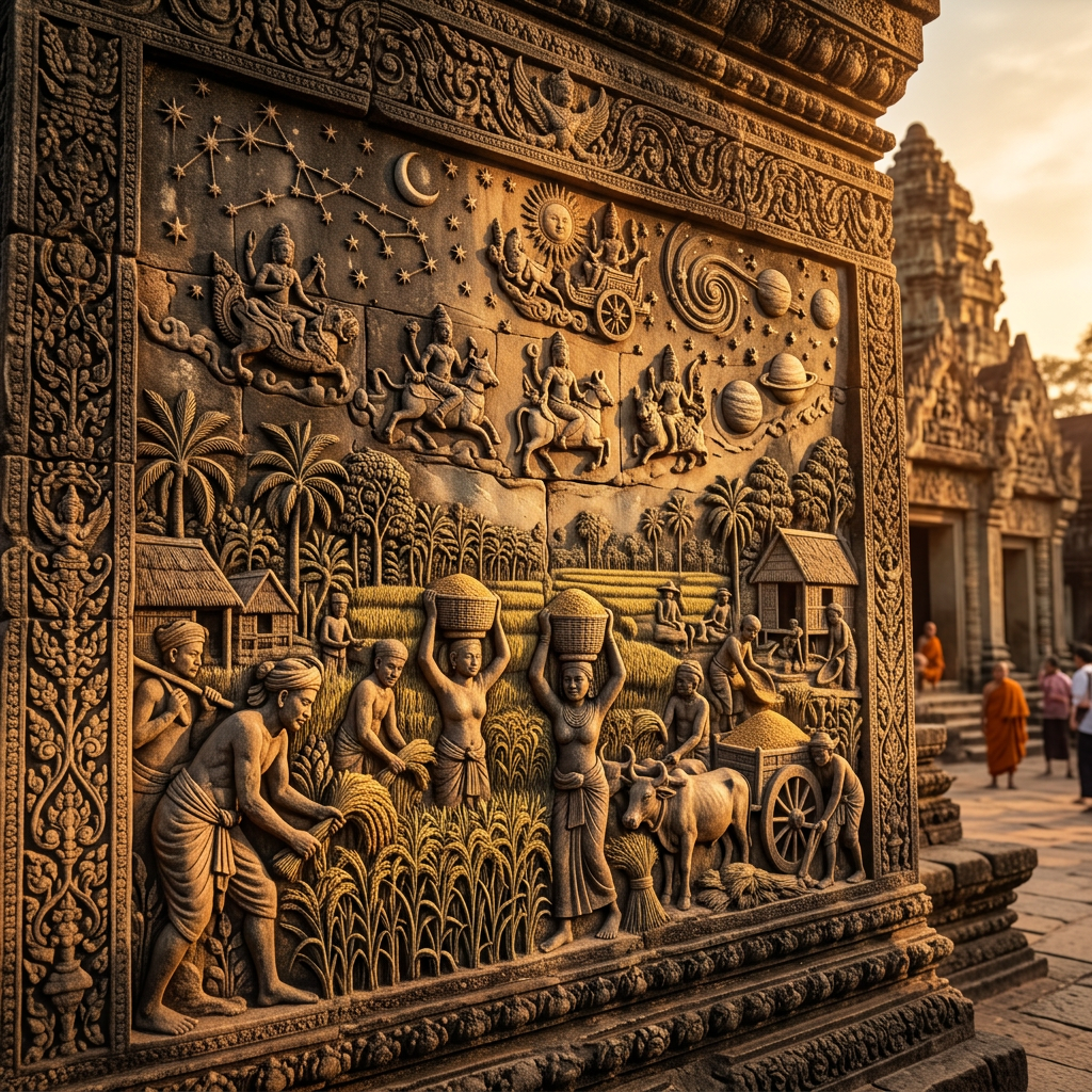 Conservation of 13th-Century 'Yadava' Step-Temple in Nashik Unearths Unique Agricultural and Astronomical Friezes