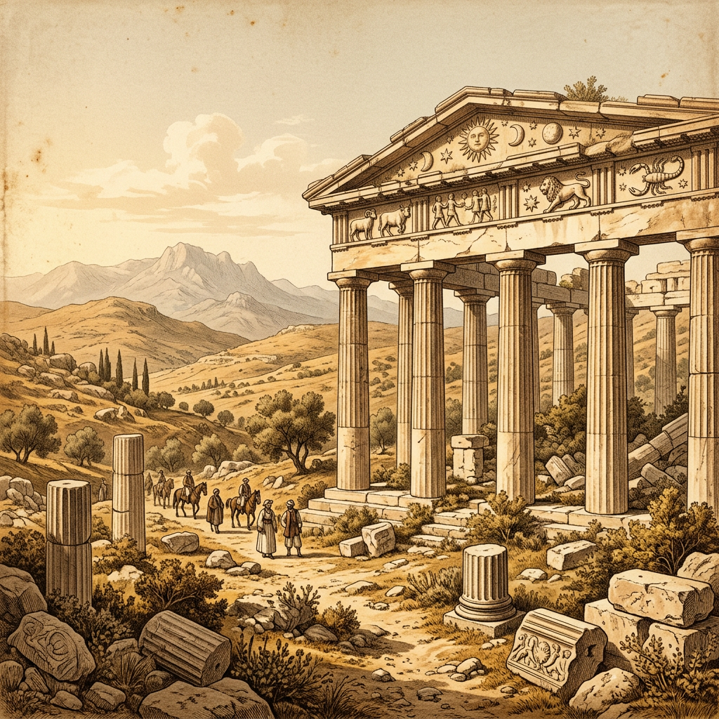 Rare 2nd-Century BCE 'Temple of Cybele' with Astronomical Friezes Discovered in Ancient Pessinus, Turkey