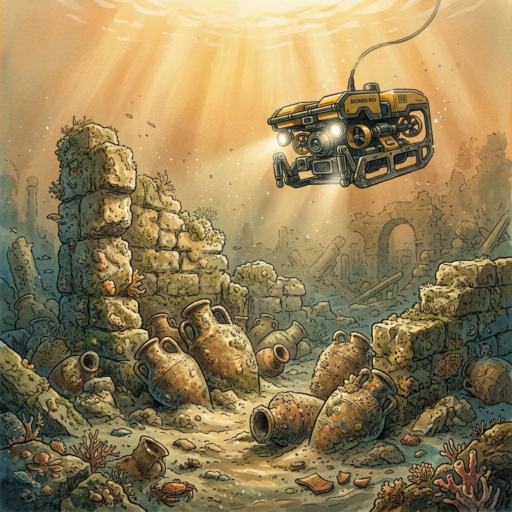 Submerged 3,500-Year-Old 'Bronze Age Copper Foundry' Identified off the Coast of Karpathos Using Robotic Sonar