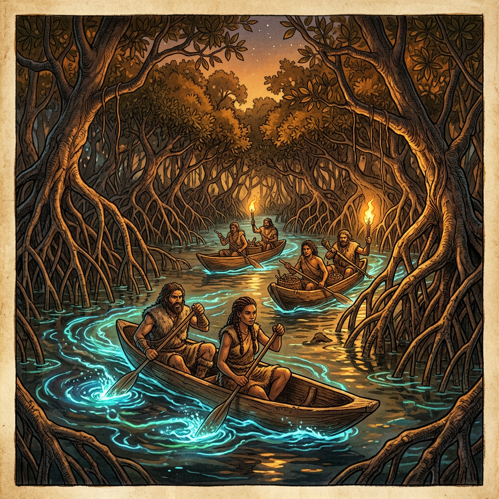 Genomic Study of 12,000-Year-Old "Irrawaddy Delta" Remains Identifies Earliest Genetic Signature of Adaptation to Tidal Mangrove Ecosystems