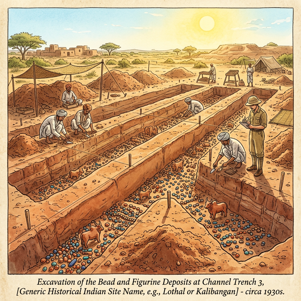 Discovery of 'Terracotta-Lined' Offering Trenches in the Deccan Plateau Reveals 3,000-Year-Old Roots of Ancient 'Cattle-Adornment' Festivals