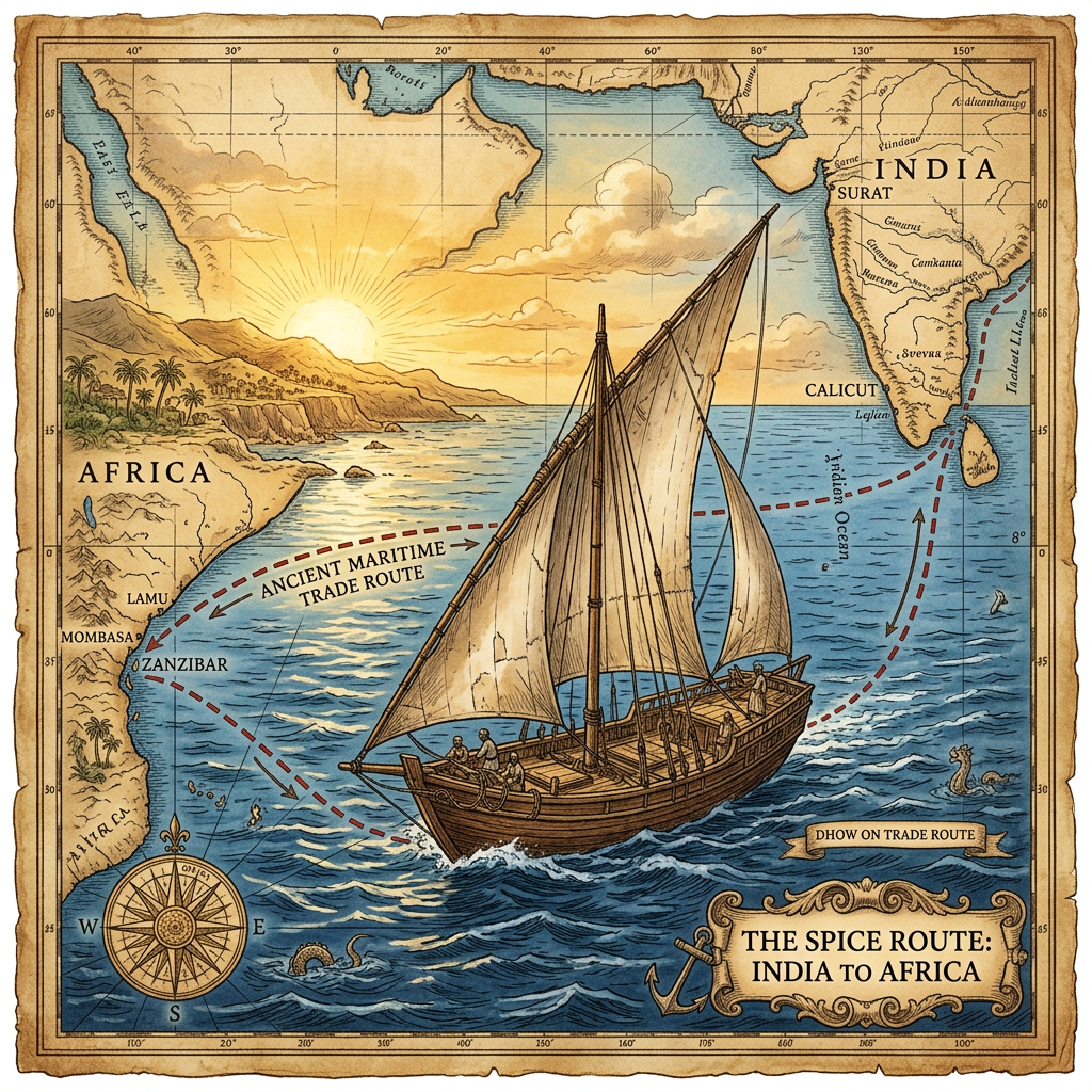 The 'Malachite and Shell' Seaway: Researchers Map 3,000-Year-Old Maritime Trade Between the Indus Valley and East Africa