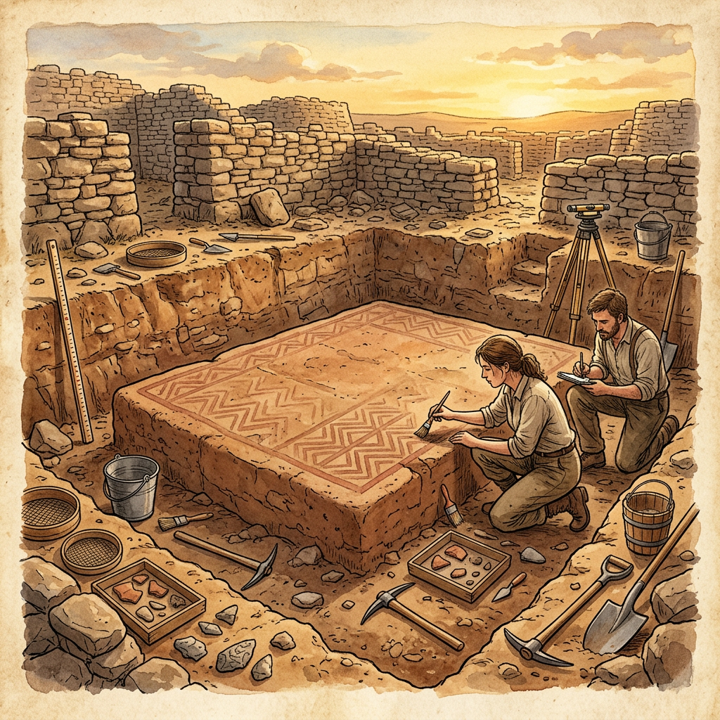 Archaeologists in the Balkans Uncover 6,000-Year-Old 'Ochre-Painted' Ritual Drumming Platforms Linked to Early Copper Age Spring Rites