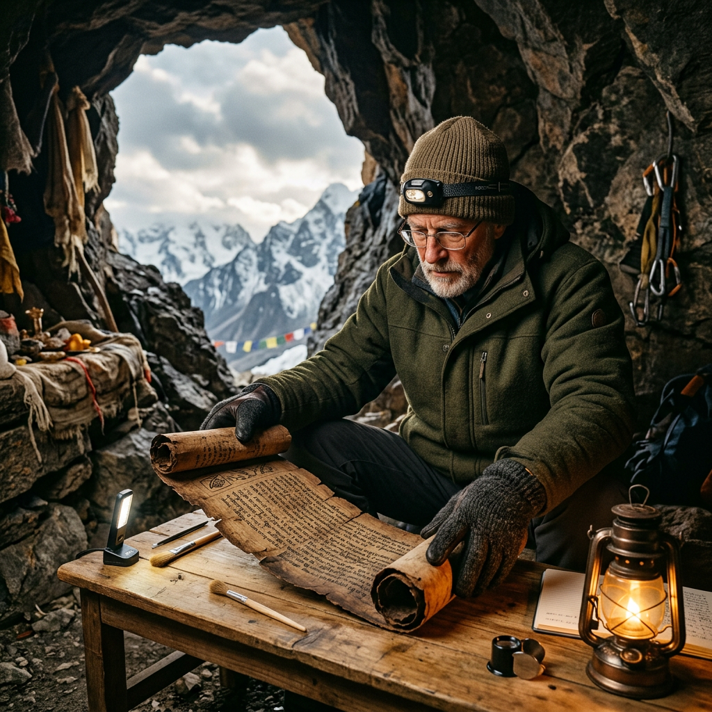 Rare 9th-Century 'Chetana-Darpana' Scroll Found in a Remote Kinnaur Cave Outlines the 'Philosophy of the Mirror-Mind'