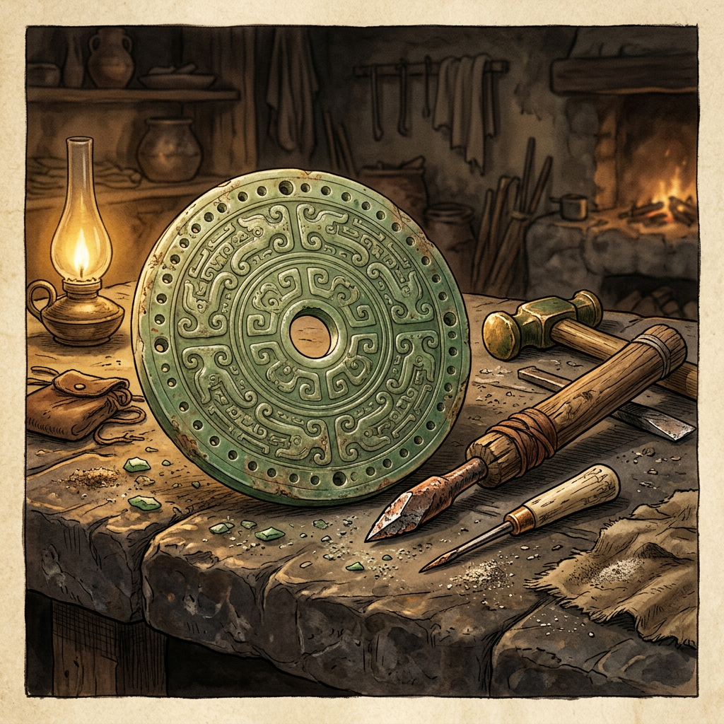 4,000-Year-Old 'Longshan' Culture Jade-Processing Hub Uncovered in Shandong with Earliest Evidence of Rotary Drills