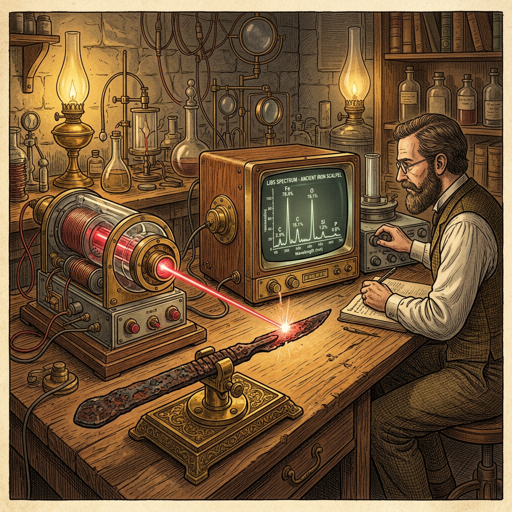 New 'Laser-Induced Breakdown Spectroscopy' (LIBS) Reveals the Chemical Purity of 2,500-Year-Old Surgical Steel from Ancient Magadha