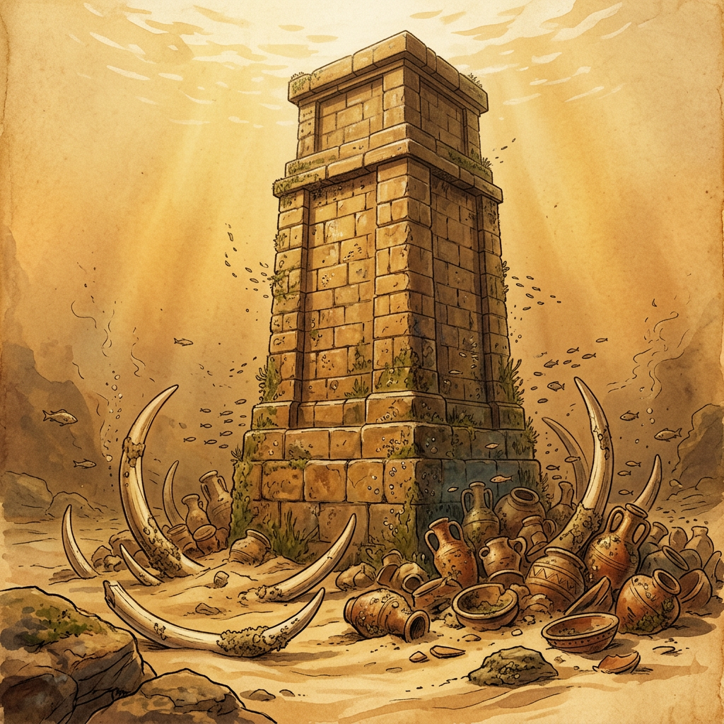 Submerged 1,500-Year-Old 'Aksumite Maritime Beacon' and Ivory Trade Depot Located off the Eritrean Coast