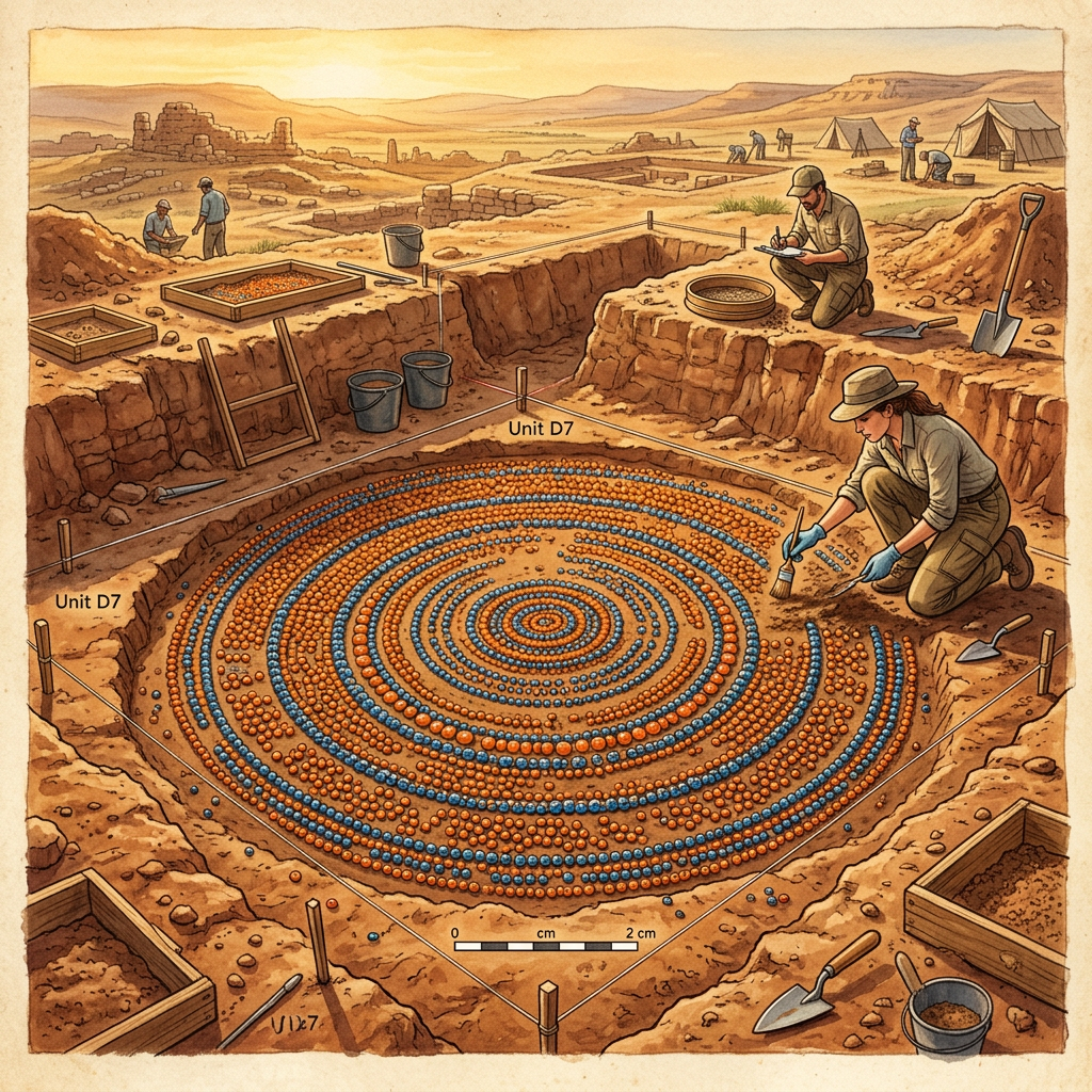 Archaeologists in Gujarat Uncover 4,000-Year-Old 'Bead-Offering' Cache Linked to Harappan Jewelry Festivals