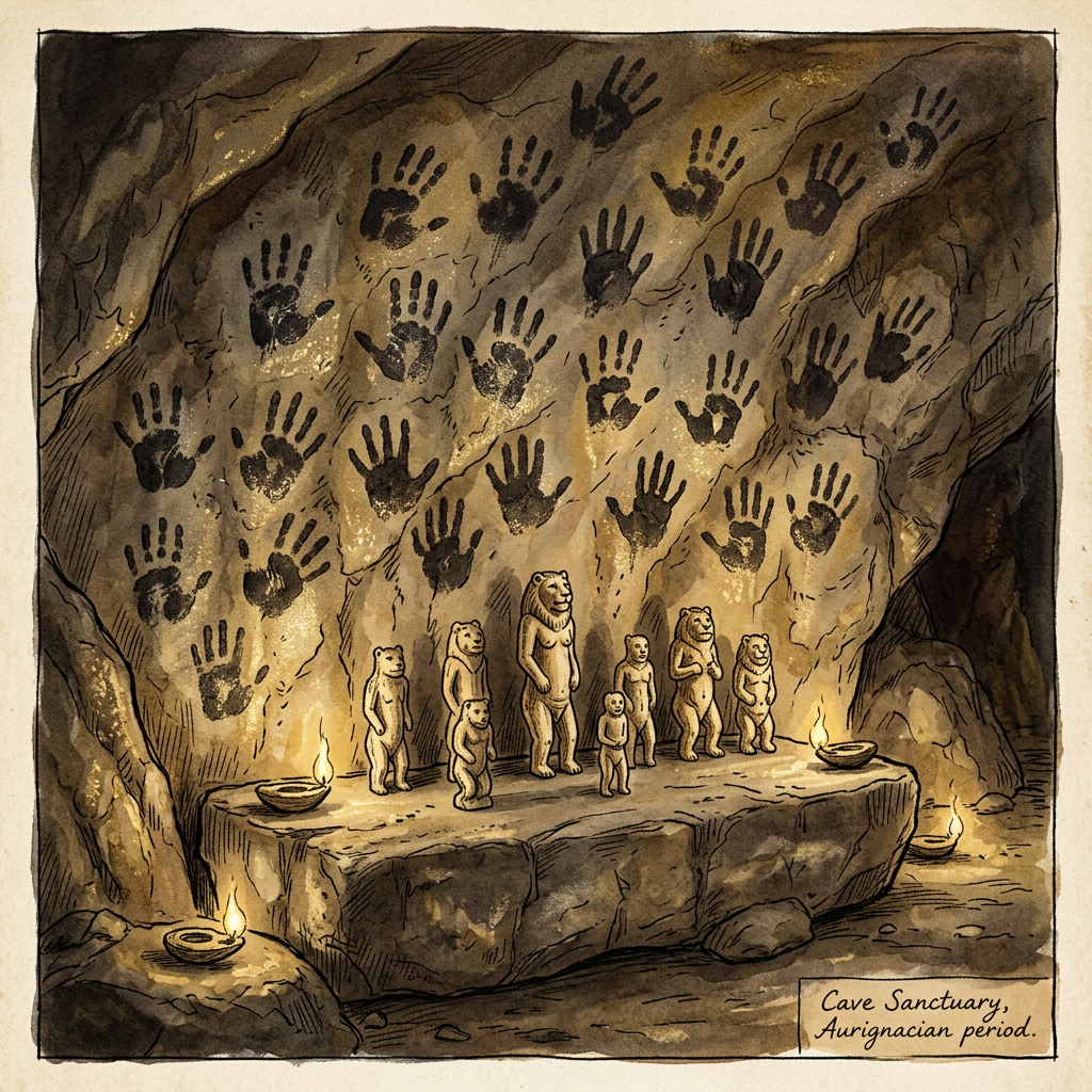 The Ivory Labyrinth: 35,000-Year-Old Shamanic Ritual Site Uncovered in a High-Altitude Cave in the French Alps