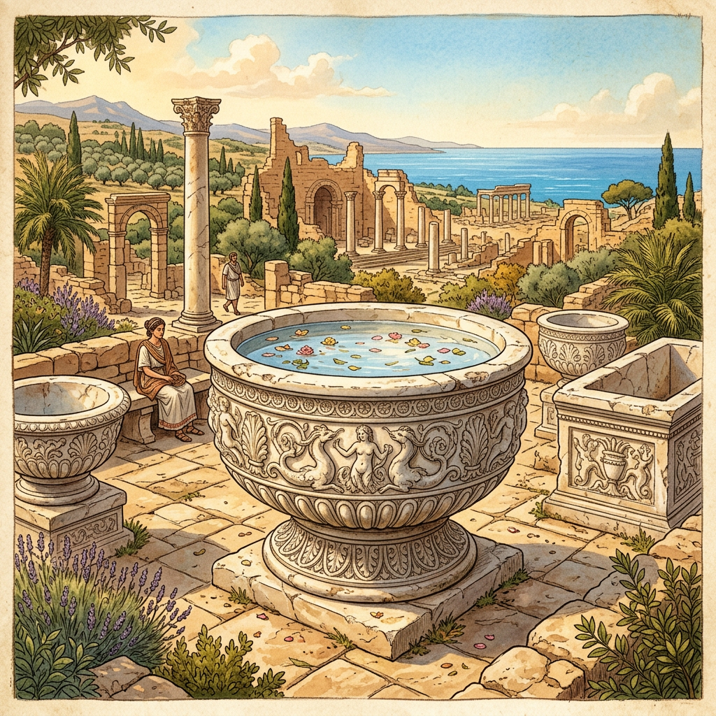 Archaeologists Uncover 2nd-Century 'Rose-Water' Cisterns in Tunisia Linked to the Roman Festival of Rosalia