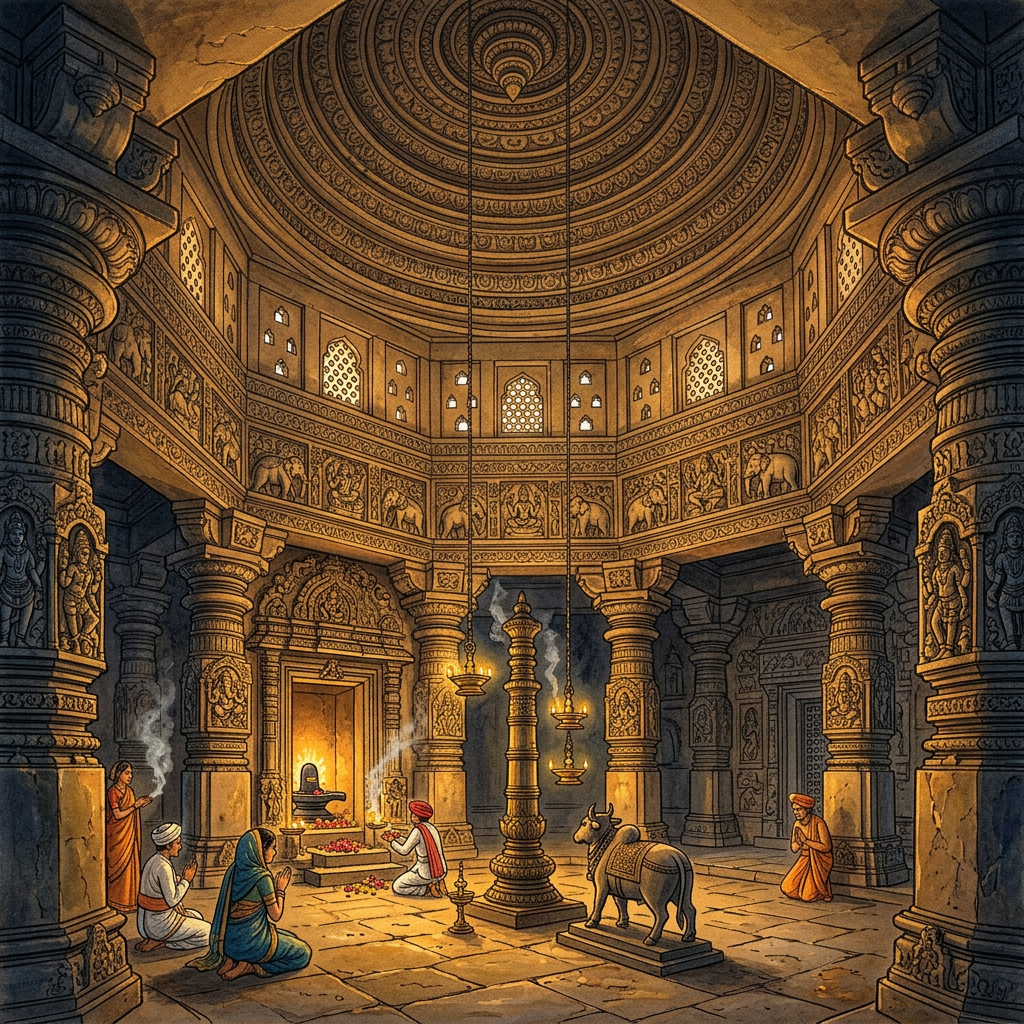 Restoration of 12th-Century 'Bhumija' Shiva Temple in Maharashtra Reveals Hidden 'Acoustic-Vents' for Vedic Resonance