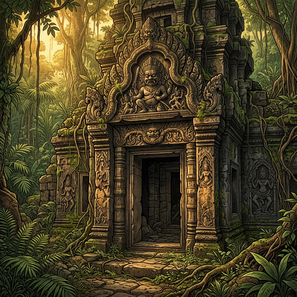 10th-Century 'Nala Dynasty' Shiva Temple with Intact 'Ashta-Bhairava' Statuary Discovered in Remote Koraput