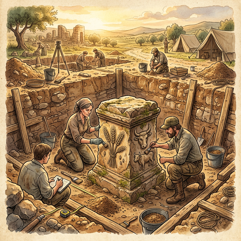 Archaeologists Uncover 2nd-Century BC 'Fordicidia' Altar in Latium, Revealing Precise Origins of Roman Earth-Mother Festivals