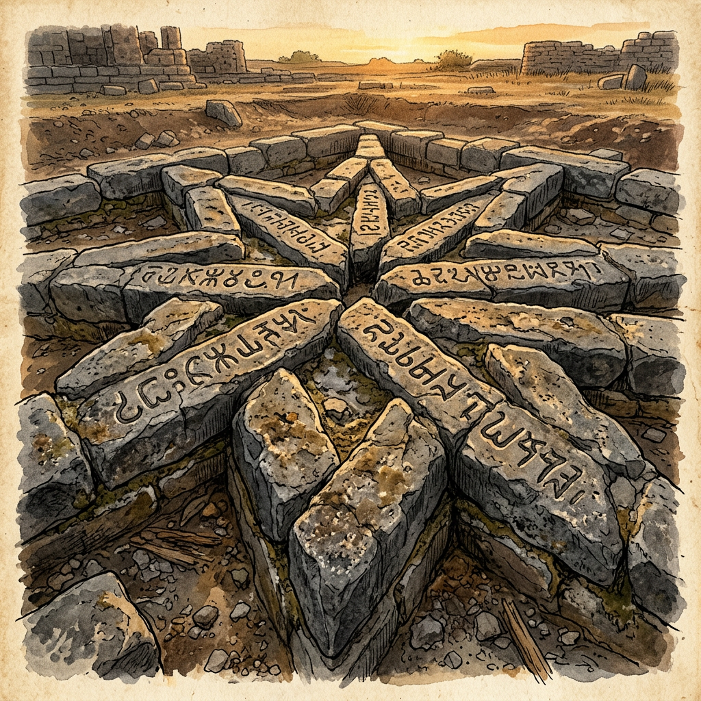 Restoration of 12th-Century 'Kalyani Chalukya' Temple in North Karnataka Uncovers Rare 'Brahmi-Inscribed' Foundation Stones