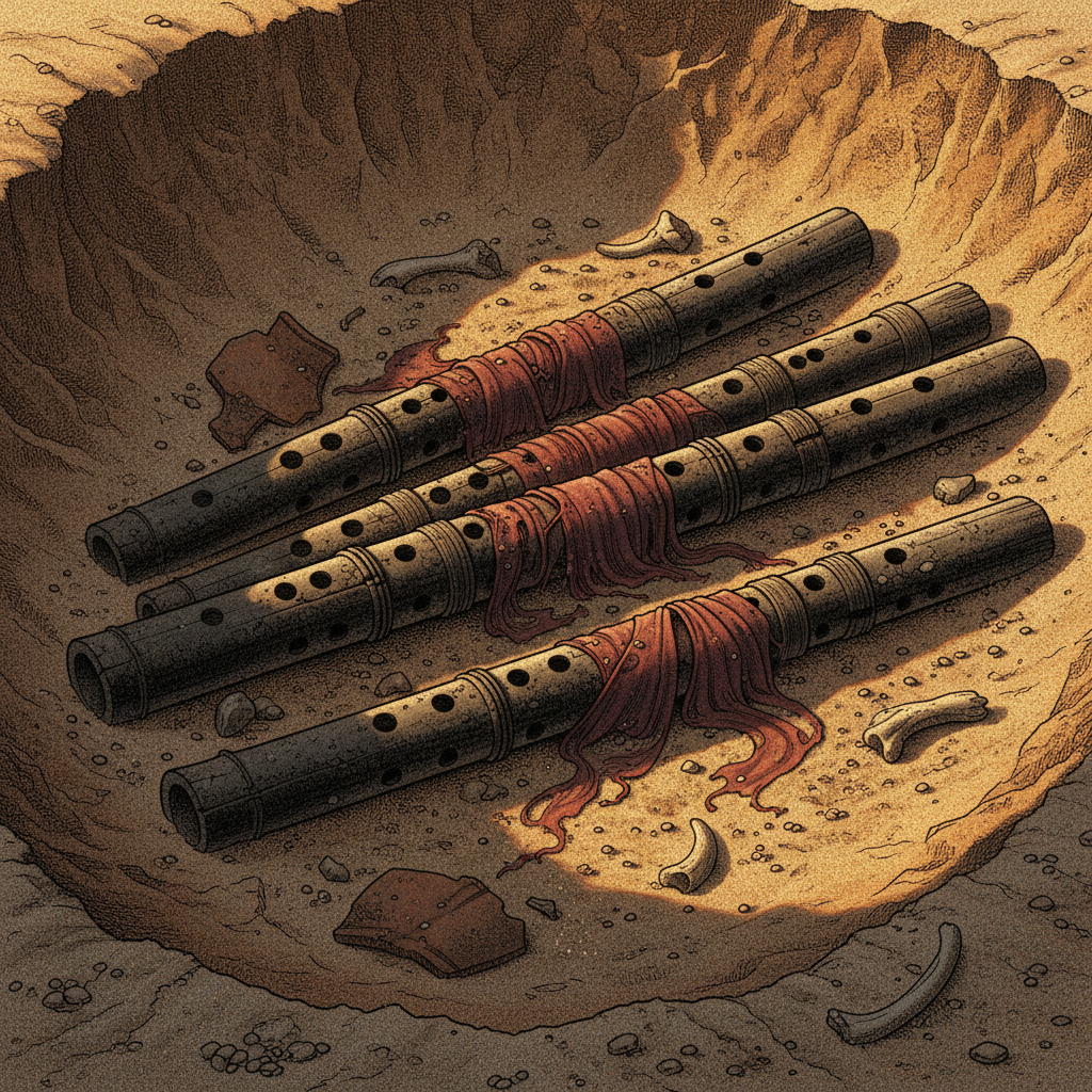 4,000-Year-Old 'Silk-Dyed' Bamboo Flutes Found in Shaanxi Reveal Origins of Early Spring Ancestor-Summoning Rituals