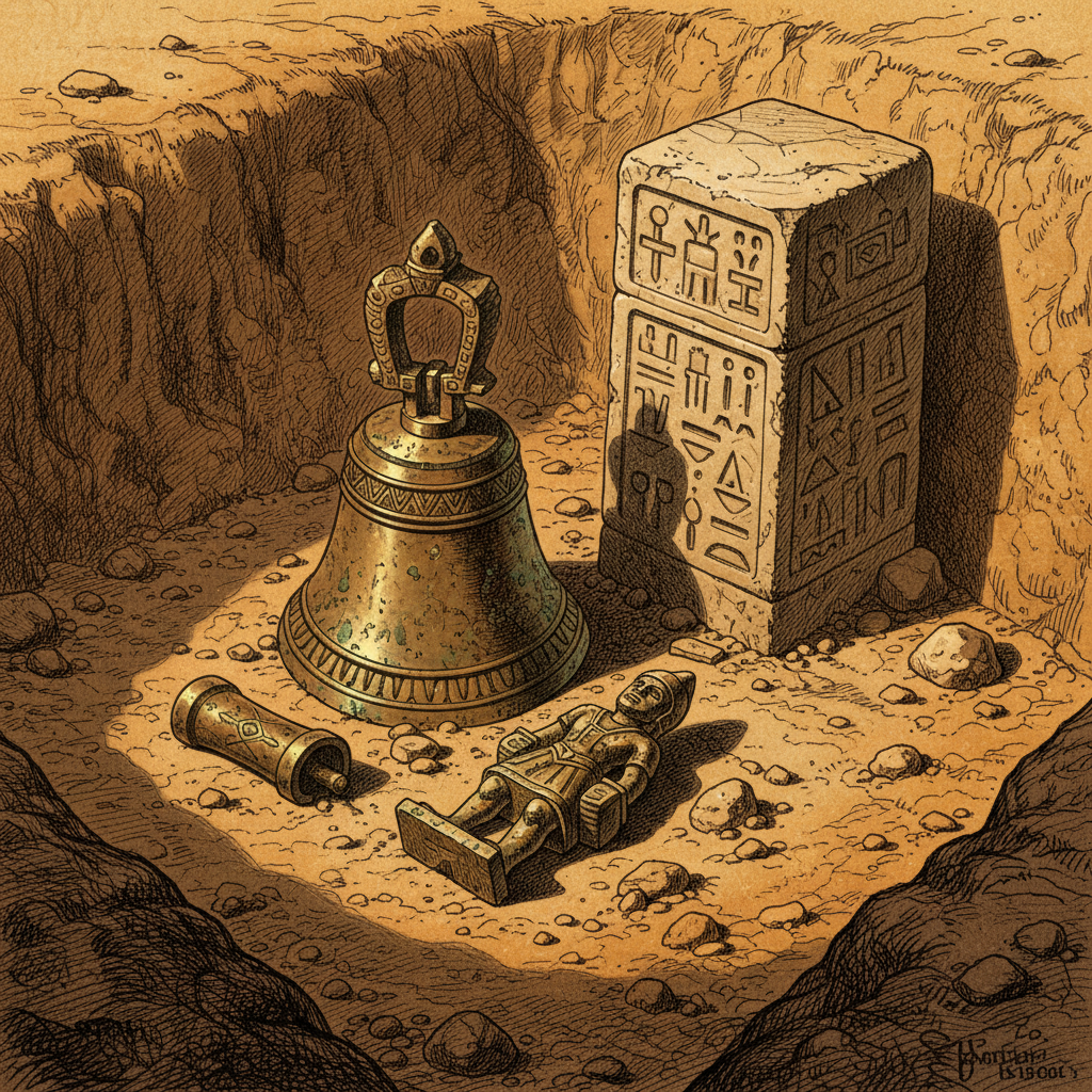 Significant 11th-Century 'Kalyani Chalukya' Era Temple Ruins with Rare 'Panchaloha' Ritual Hoard Discovered in Telangana’s Kamareddy