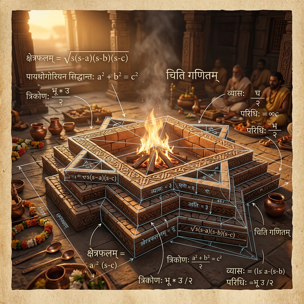 New Research Identifies Iterative Algorithmic Logic for Geometric Progression in 800 BCE 'Sulba Sutras' for Ritual Architecture Construction