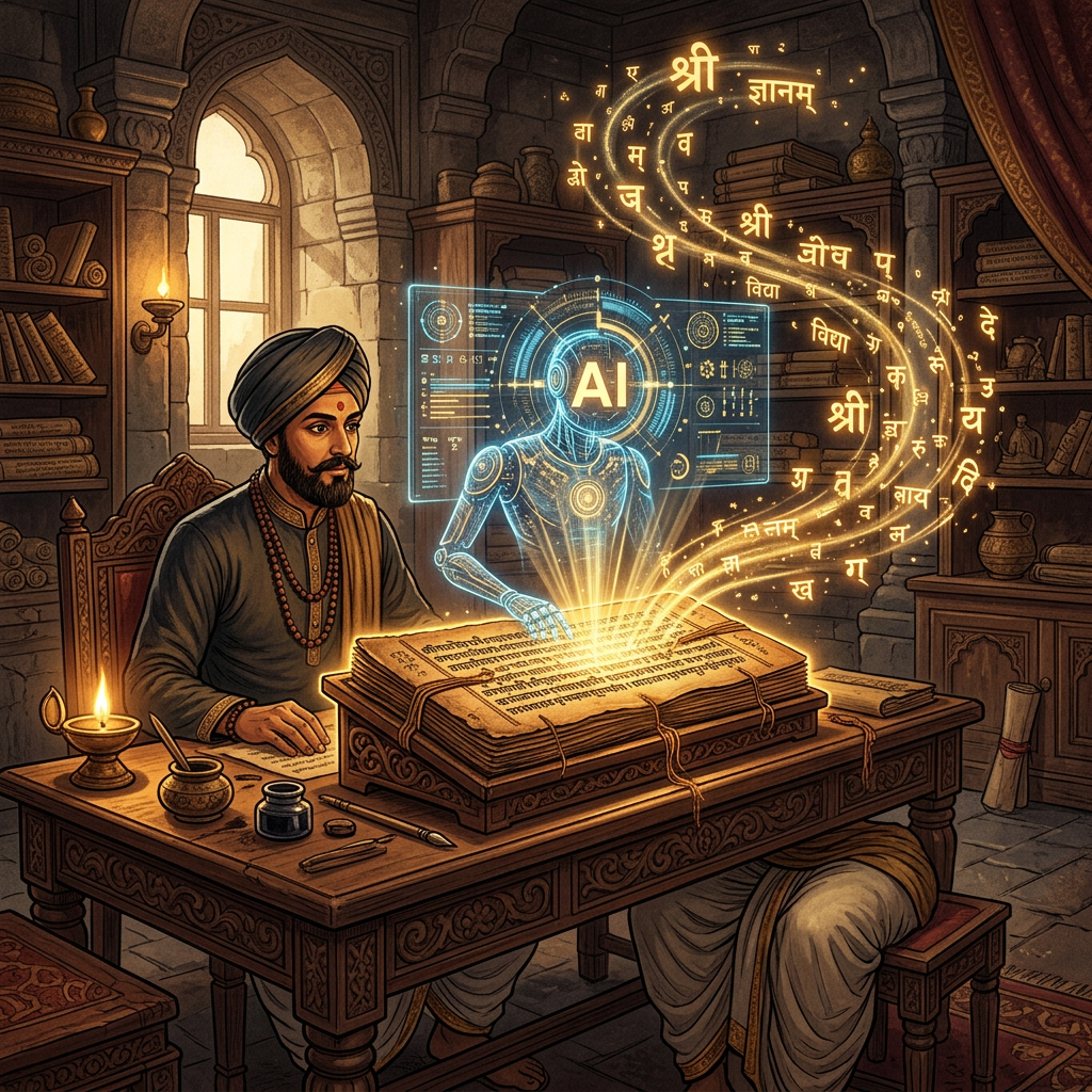 AI Deciphers 11th-Century 'Vakyartha-Kaumudi' Fragments in Mithila Revealing Lost 'Philosophy of Contextual Truth'