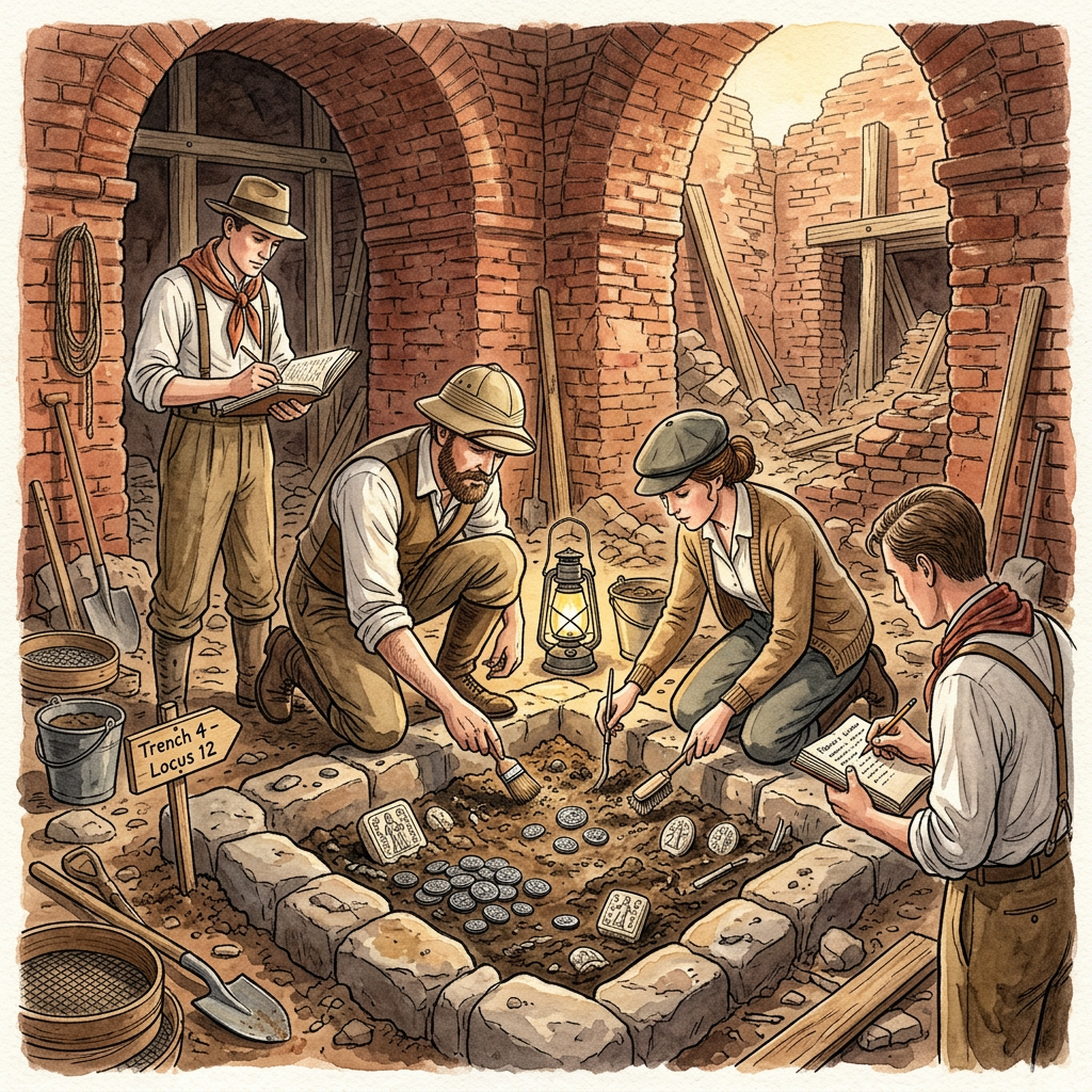 Restoration of 2nd-Century BCE 'Shunga' Dynasty Brick Temple in Vidisha Reveals Hidden 'Ivory-Sealed' Votive Pit