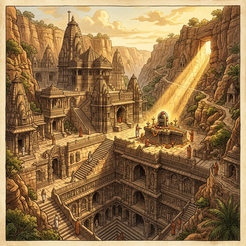 Unrecorded 9th-Century Gurjara-Pratihara Sun Temple with Advanced 'Acoustic-Hydraulic' Stepwell Discovered in Gwalior