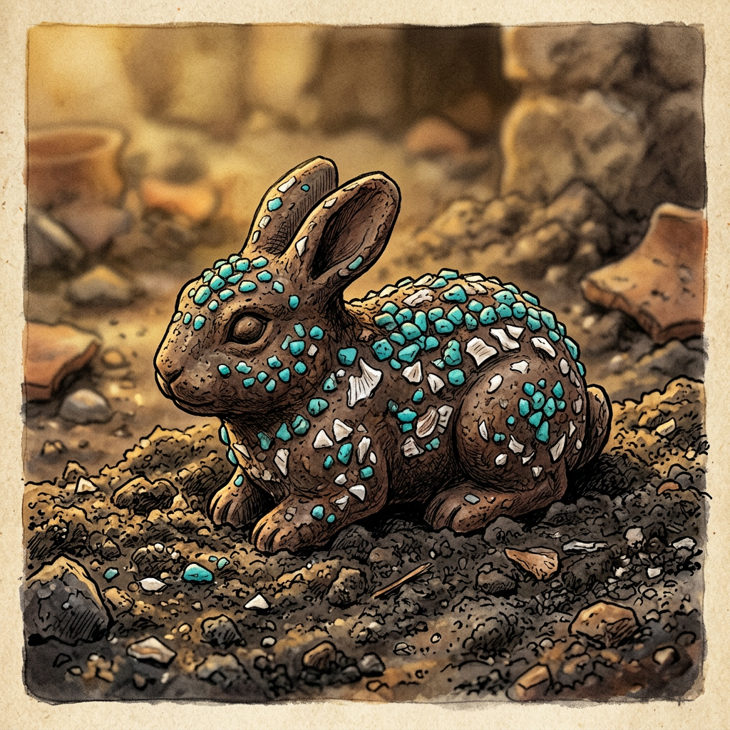 Discovery of 'Turquoise-Encrusted' Rabbit Figurines in Teotihuacán Points to 1,800-Year-Old Roots of Pulque-Blessing Festivals