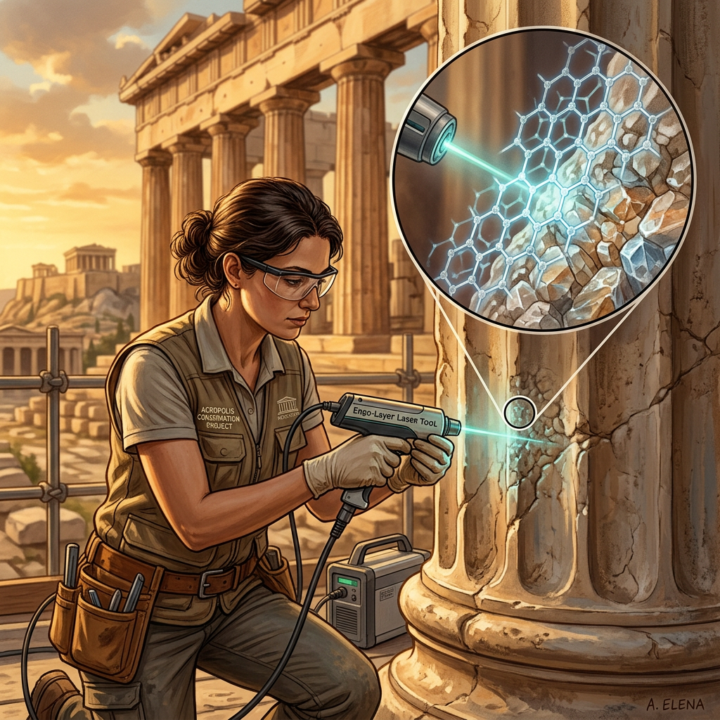Heritage Tech: Breakthrough 'Nano-Diamond' Protective Layer Deployed to Shield the Parthenon from Atmospheric Corrosion