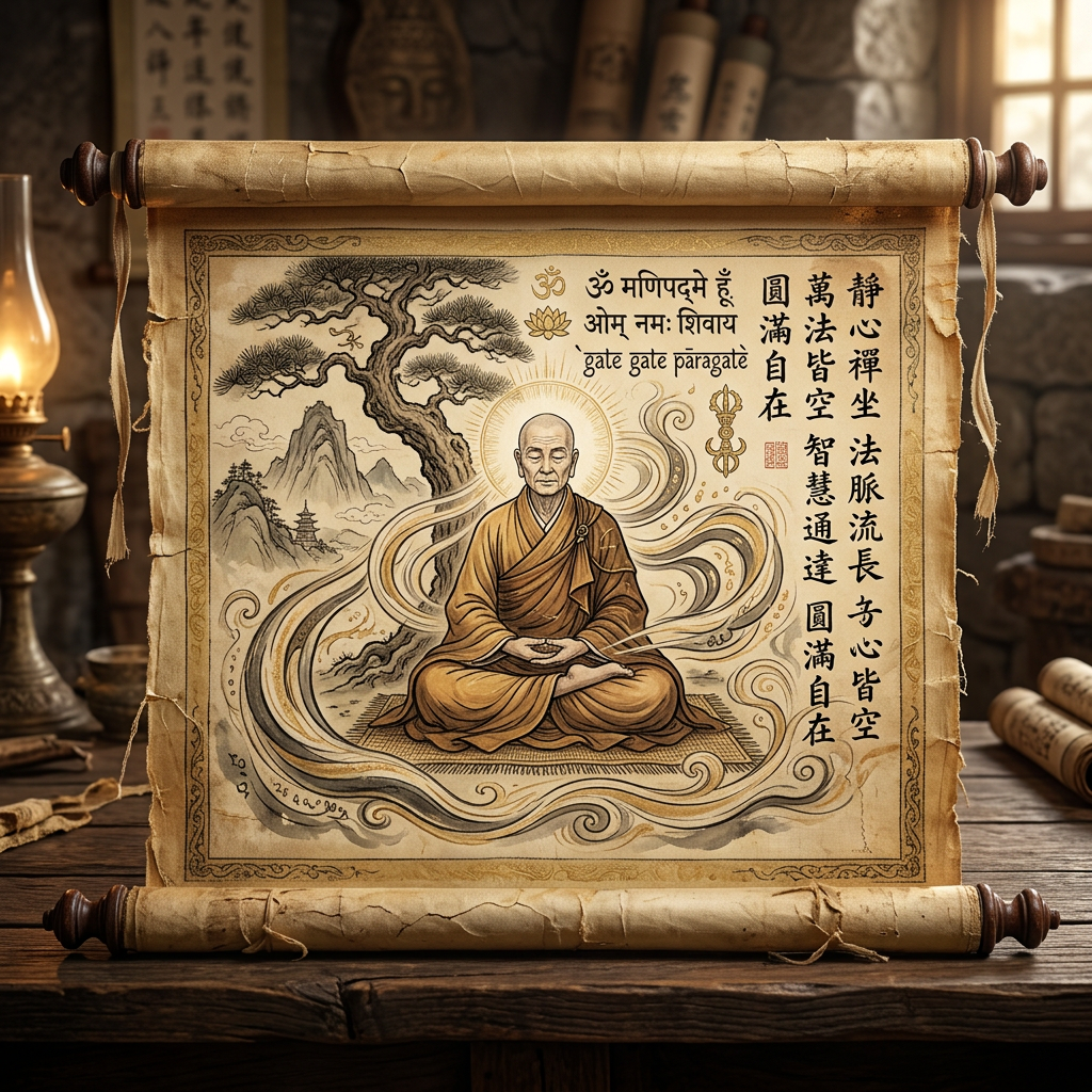 9th-Century 'Prana-Dao' Silk Scroll Discovered in Dunhuang Reveals Early Silk Road Metaphysics of 'The Vital Way'