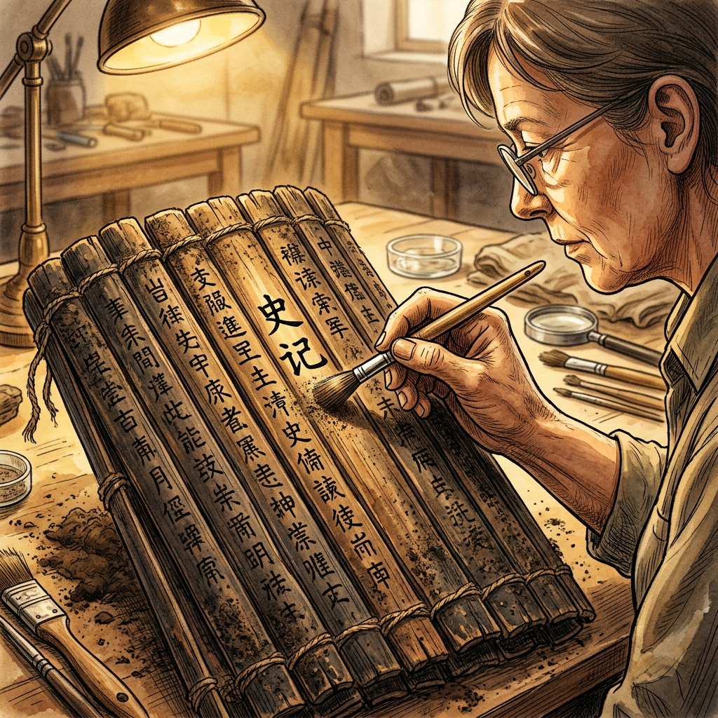 Archaeologists in Xinjiang Uncover 2,200-Year-Old 'Silk Road Courier Archive' with Carbonized Wooden Slips on Frontier Defense