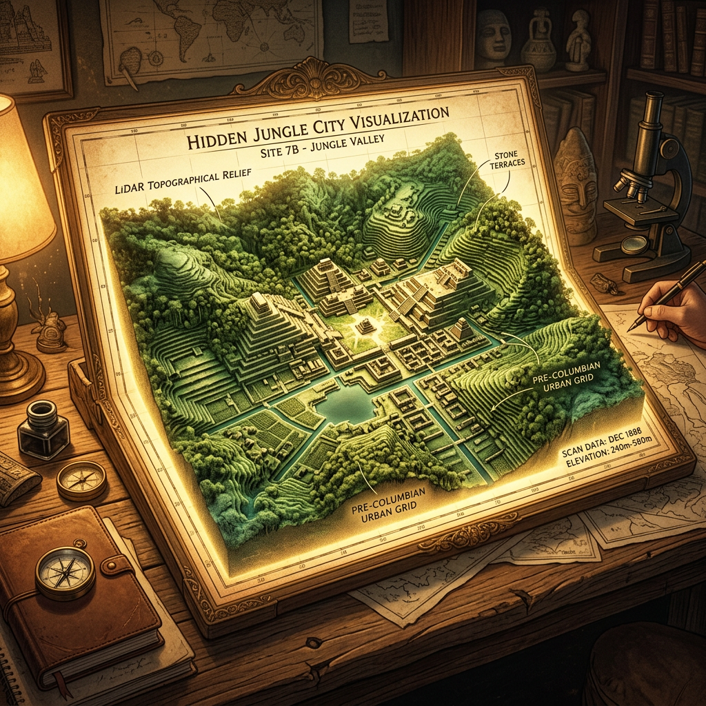 LiDAR Mapping in the Darién Gap Reveals a Massive 1,200-Year-Old 'Cuna-Chibchan' High-Altitude Terrace-Hydrology Network