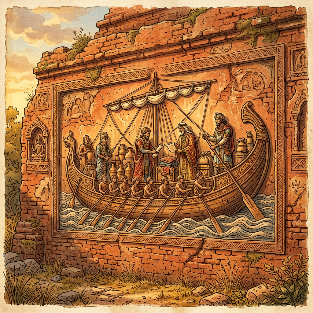 Restoration of 10th-Century 'Champa' Temple in Central Vietnam Reveals Rare Seafaring and Maritime Trade Friezes