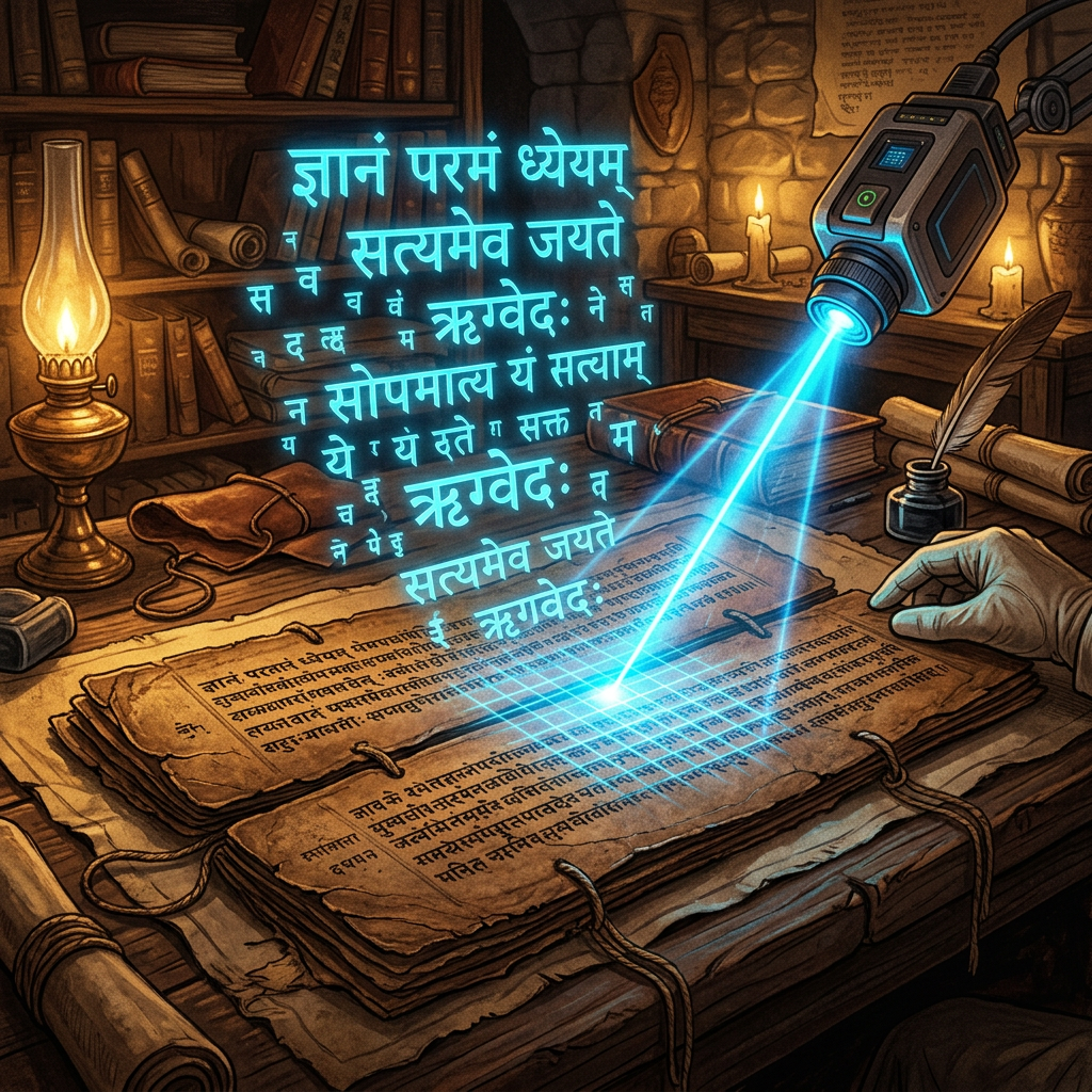 AI-Driven Decipherment of 10th-Century 'Nandinagari' Medical Fragments Unveils Lost Treatises on Neuro-Vascular Surgery