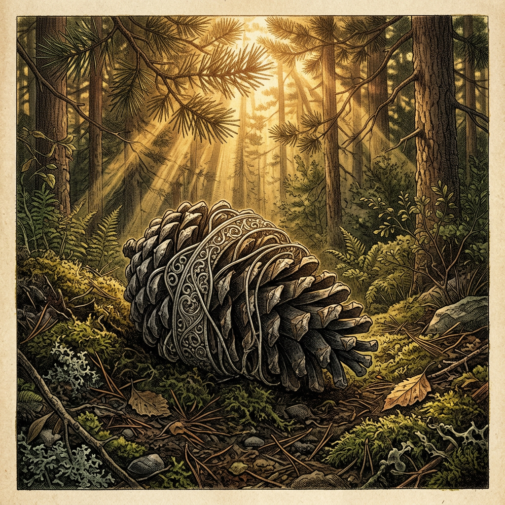 Excavation of 'Silver-Threaded' Pinecone Votives in the Black Forest Points to 2,000-Year-Old Germanic 'Spring-Sap' Rites