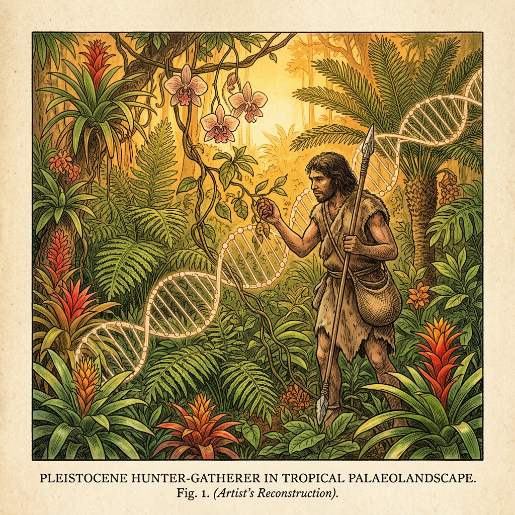 Genomic Study of 12,000-Year-Old 'Orinoco Basin' Remains Identifies a Previously Unknown Paleo-American 'Ghost' Lineage with Specialized Adaptation to High-Alkaloidal Flora
