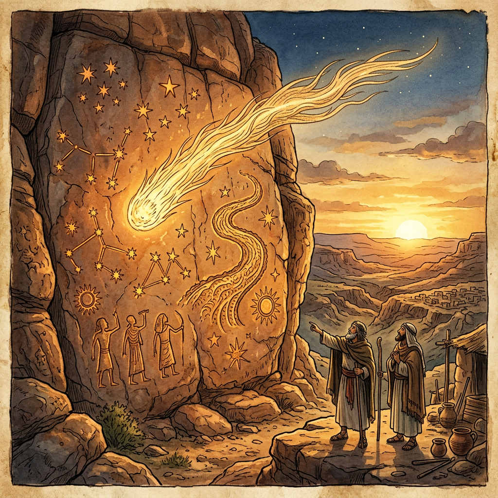 15,000-Year-Old 'Celestial Alignment' Petroglyphs Found in the Remote Satpura Range Feature Earliest Known Cometary Depictions