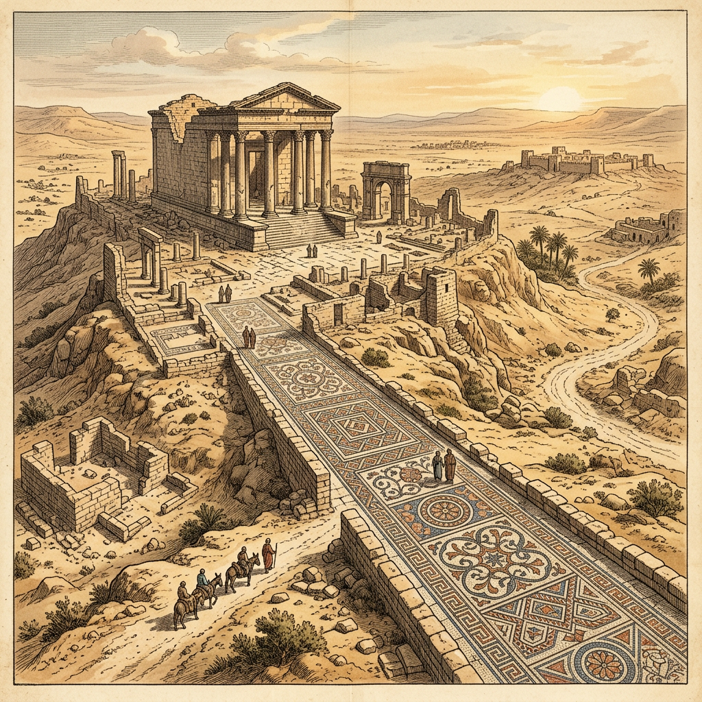 Archaeologists Uncover 2nd-Century 'Labyrinthine' Processional Way in North Africa Dedicated to the Festival of Ceres