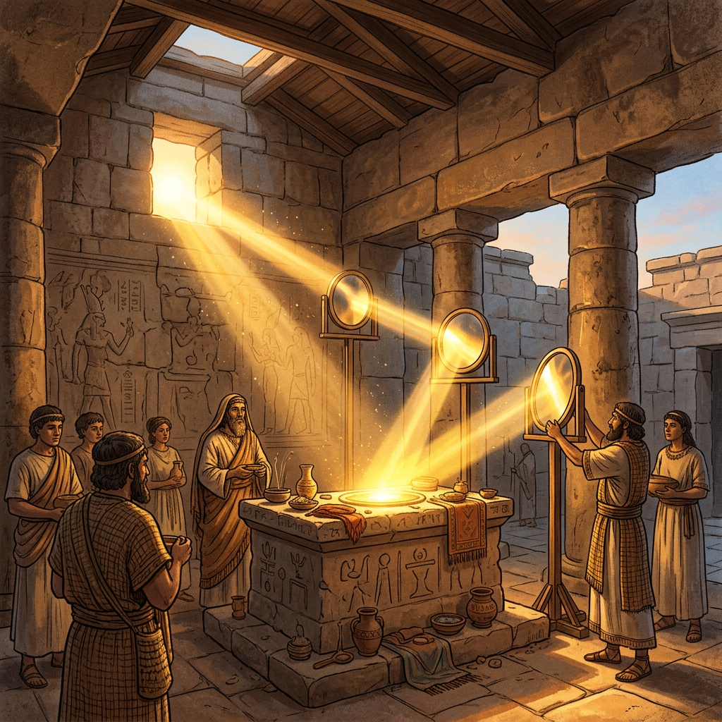 Excavation of Phrygian "Sun-Mirror" Sanctuary in Gordion Links the Festival of Cybele to Precise Vernal Alignments