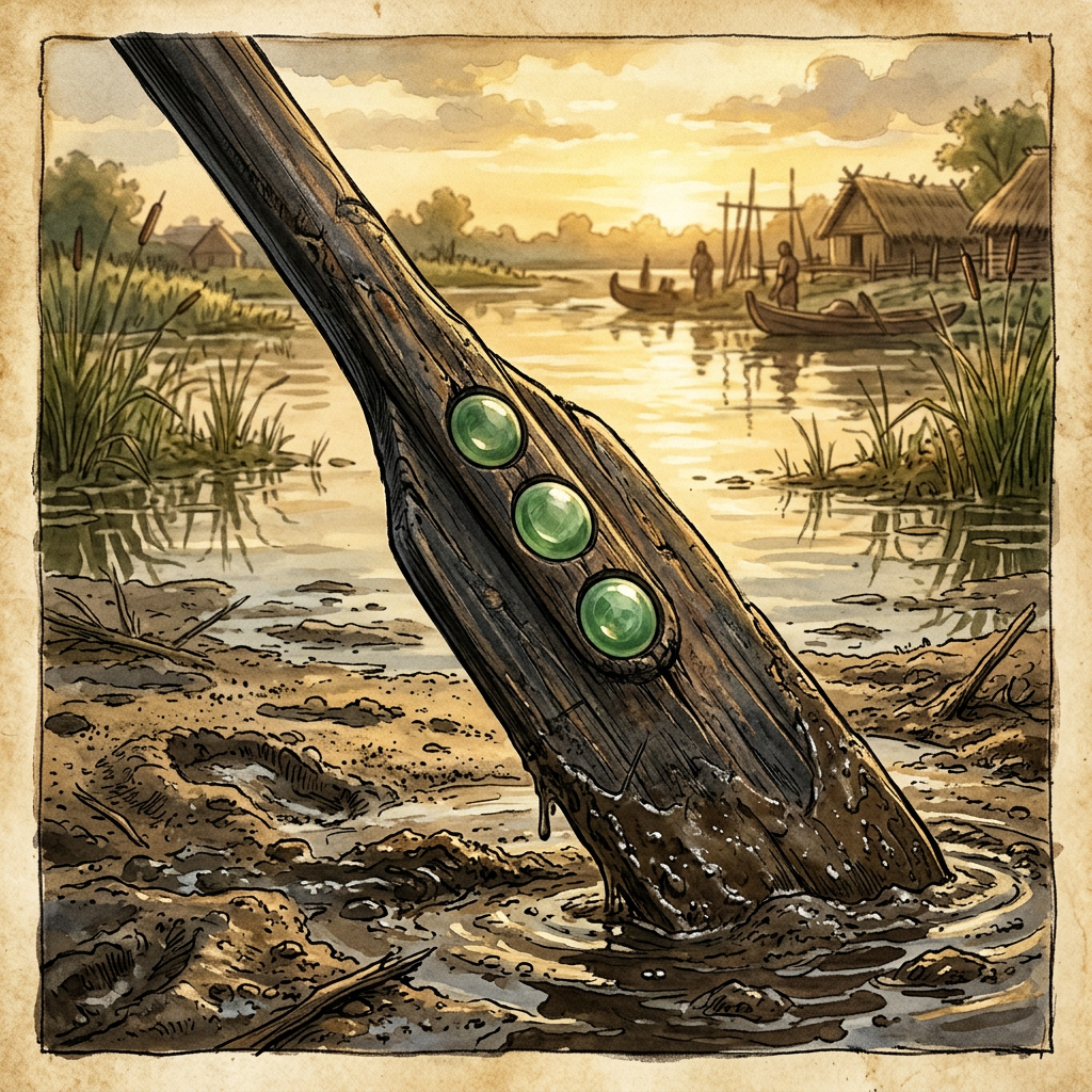 Discovery of 'Jade-Inlaid' Ritual Oars in Southern China Traces Pre-Sinitic Roots of Dragon Boat Racing