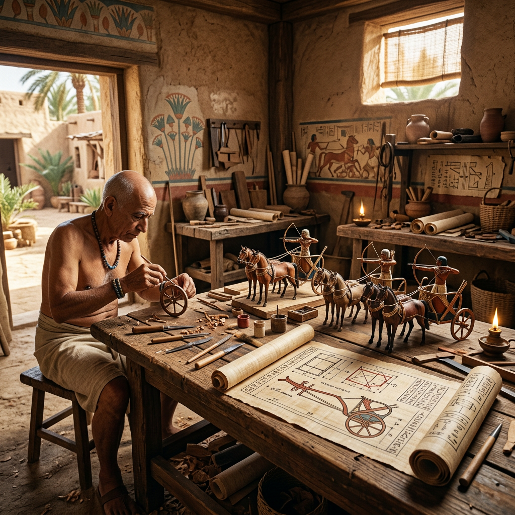 Intact 18th-Dynasty 'Director of the Royal Chariot-Stability Research' Residence Uncovered in Pi-Ramesses