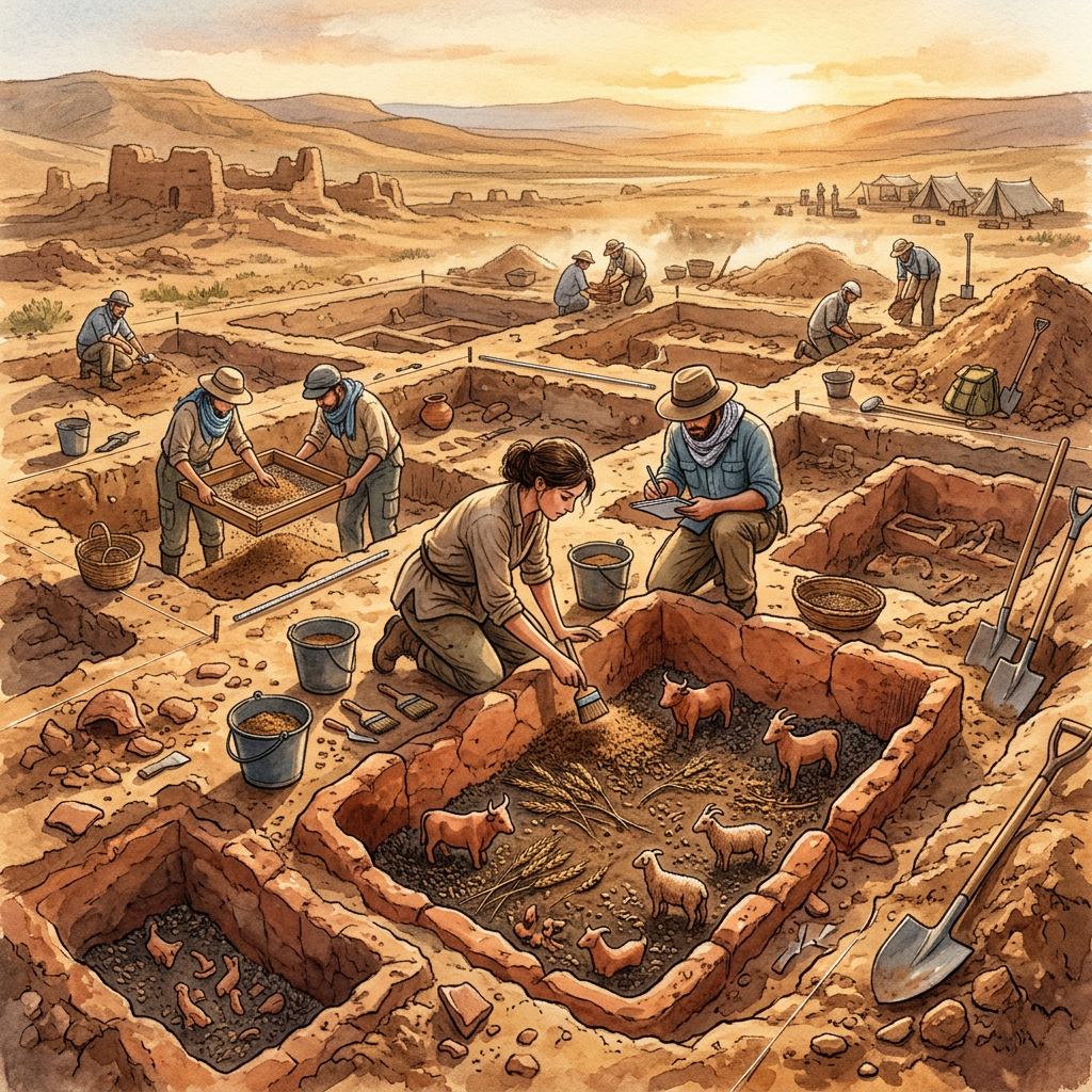 Archaeologists in the Lake Chad Basin Uncover 'Terracotta-Lined' Offering Pits Linked to 2,000-Year-Old Sao Harvest Festivals